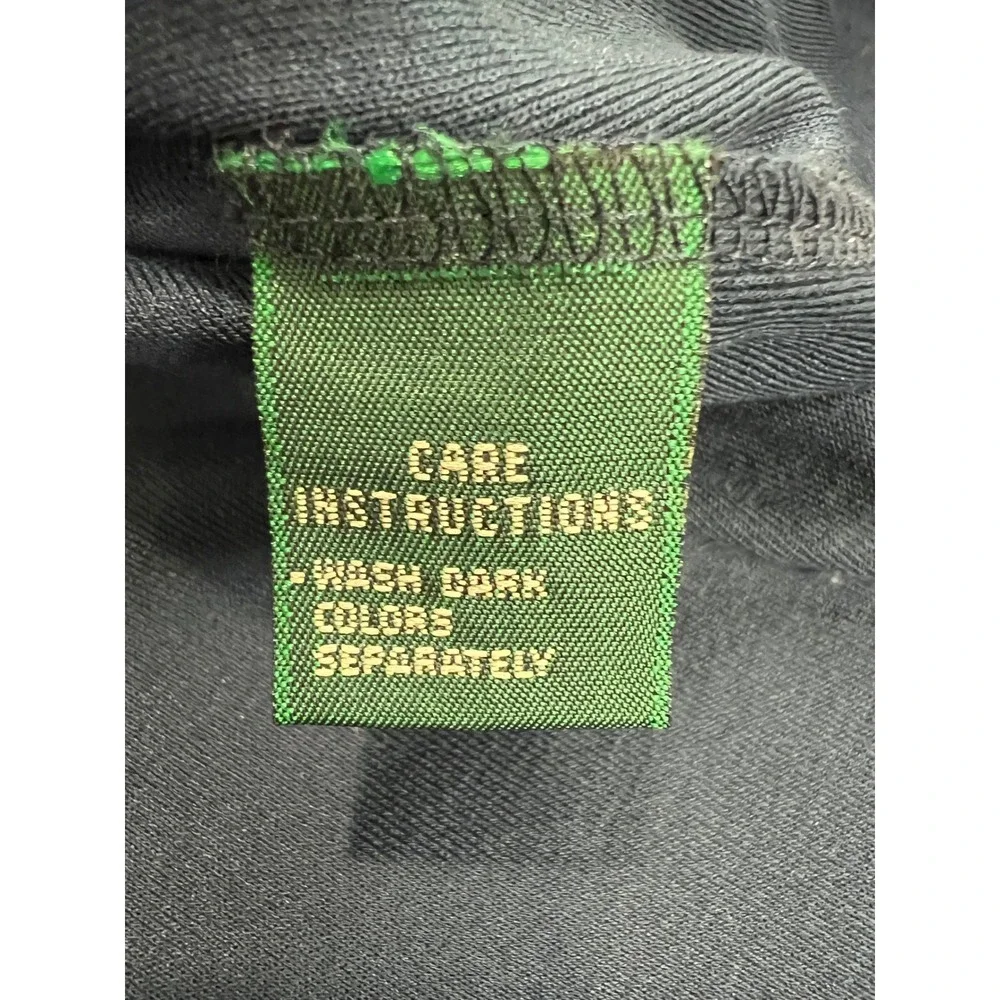 Amen Corner T-Shirt Mens Large Black Pima Cotton Masters Golf‎ Tournament F19